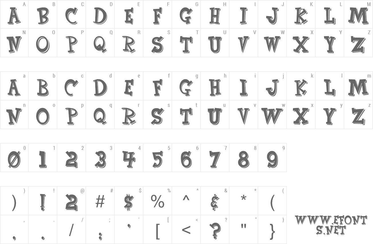 Font CornFed preview