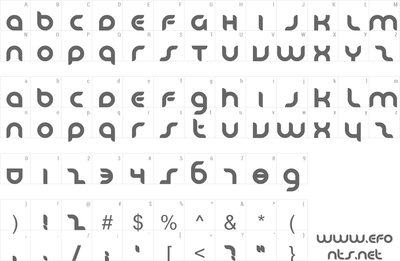Font Danube preview