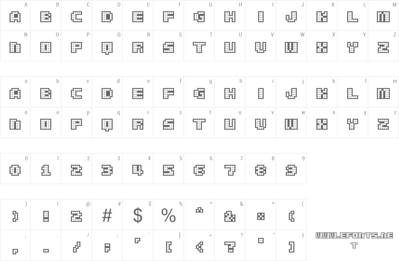 Font Delia preview