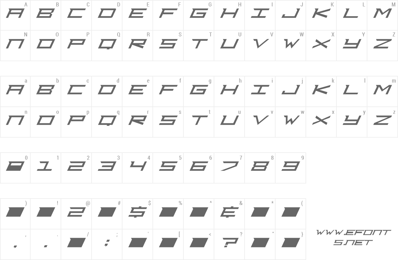 Font DJ Courageous preview