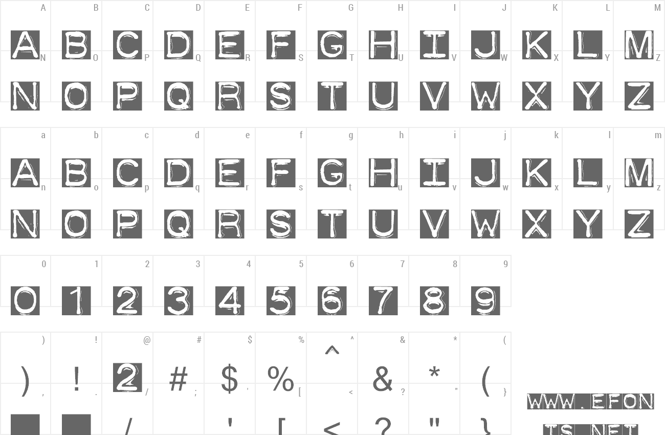 Font Dymo Font Invers preview