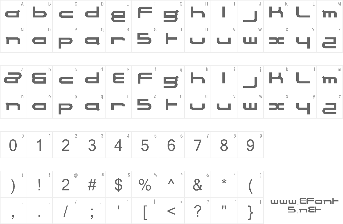 Font Electrance preview