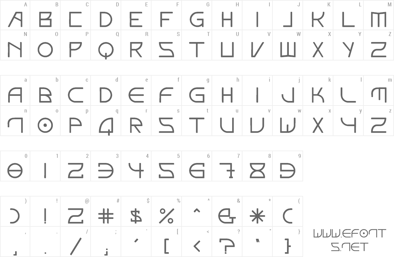 Font Elektora preview