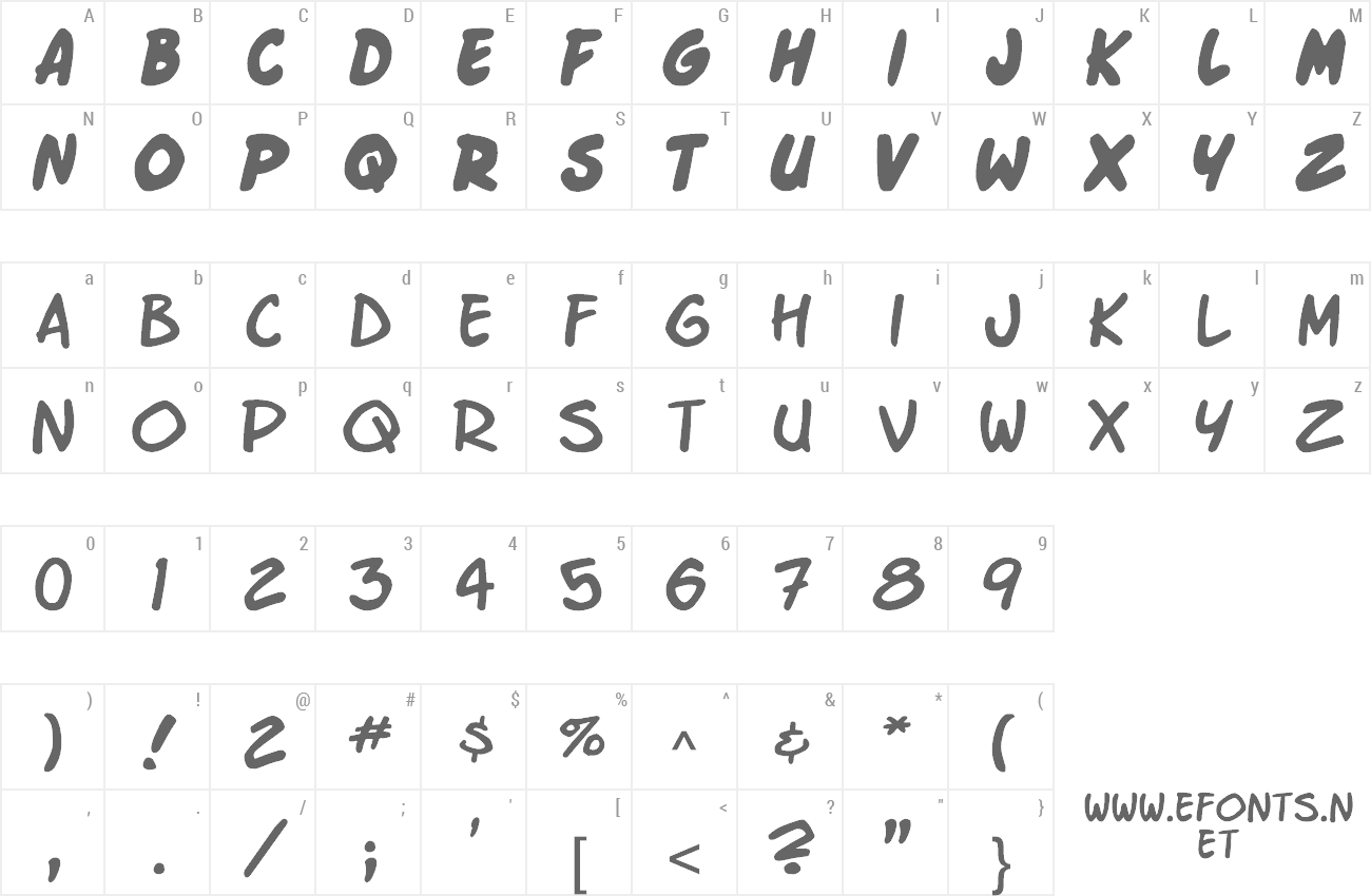 Font Enchilada preview