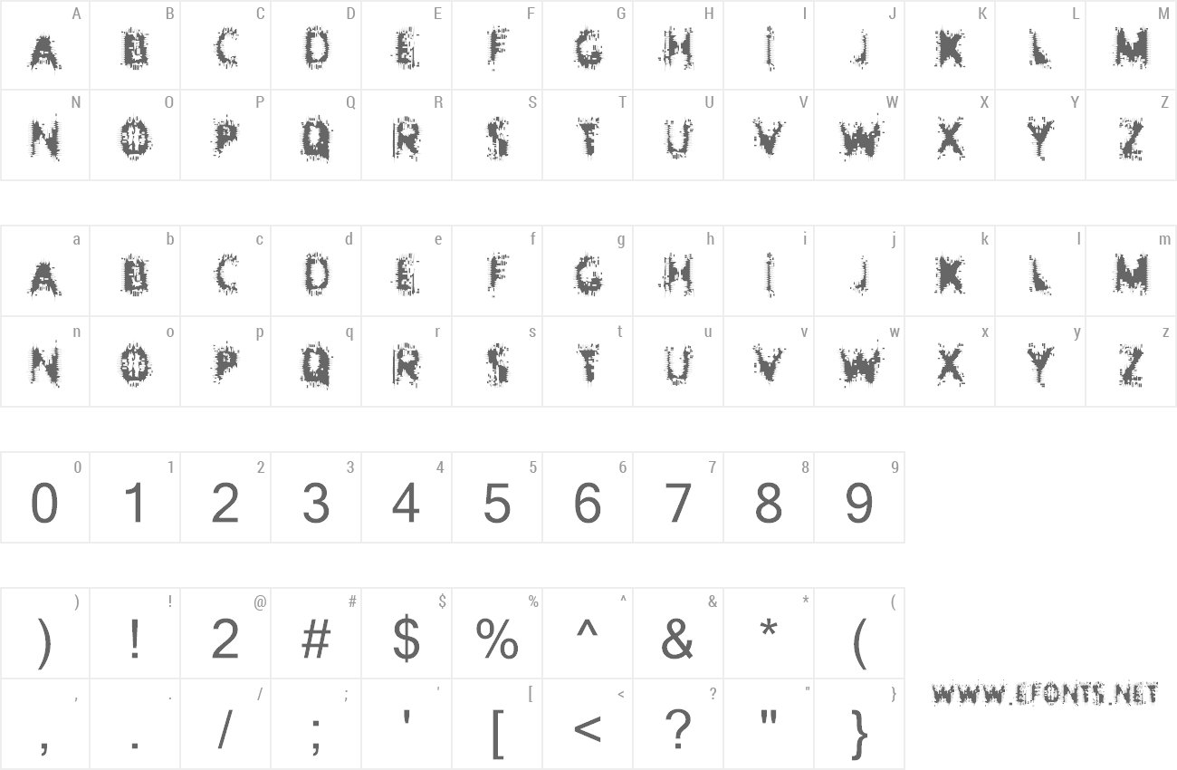 Font Entropy preview