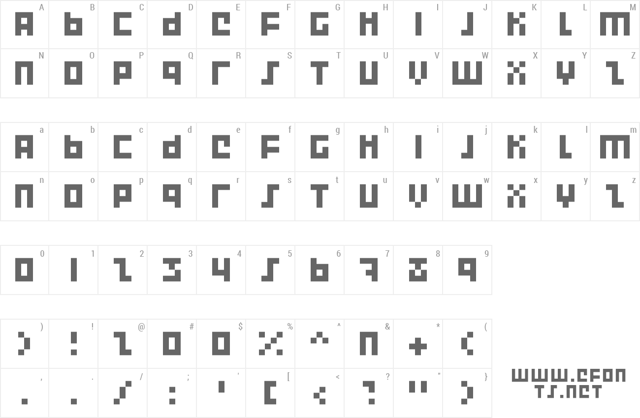 Font Execute 2000 preview