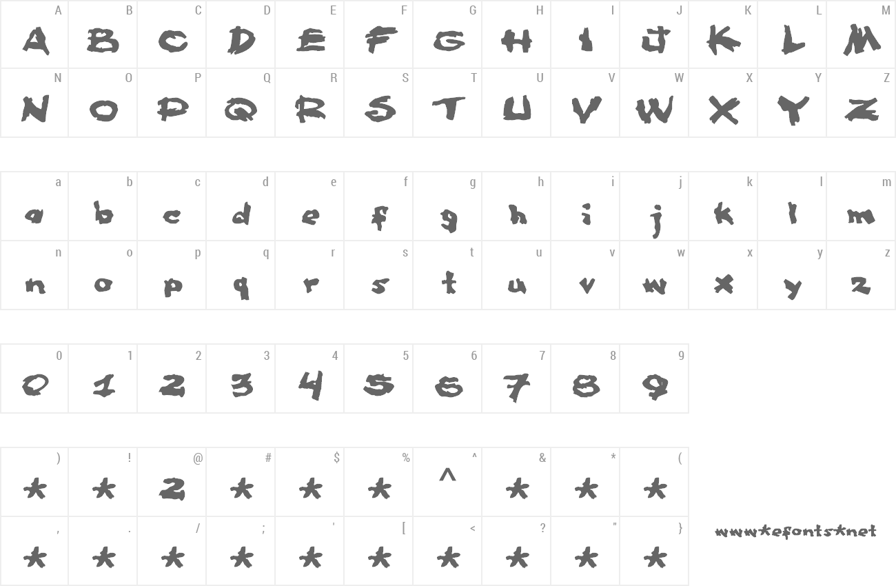 Font Famous Fromage preview