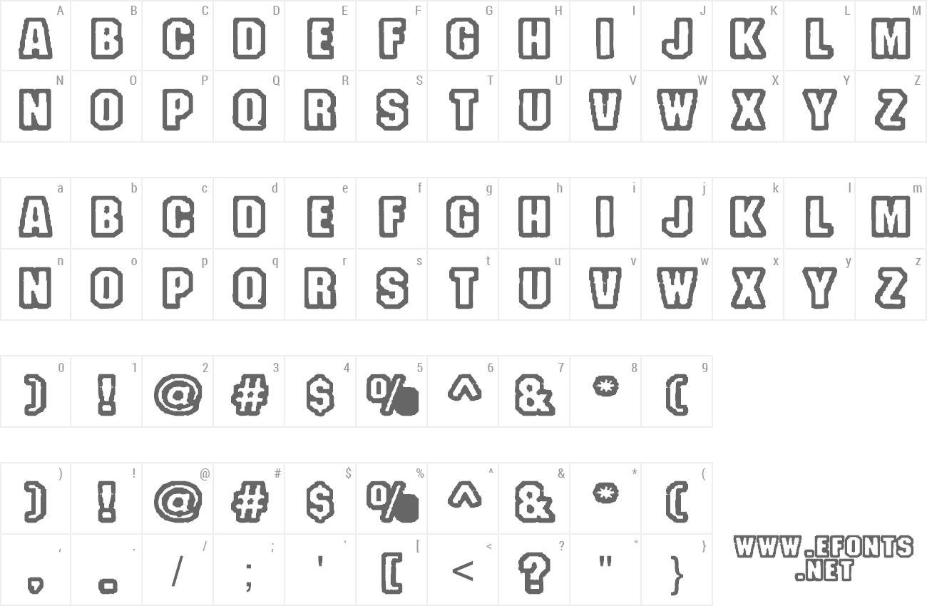 Font Fanatika preview