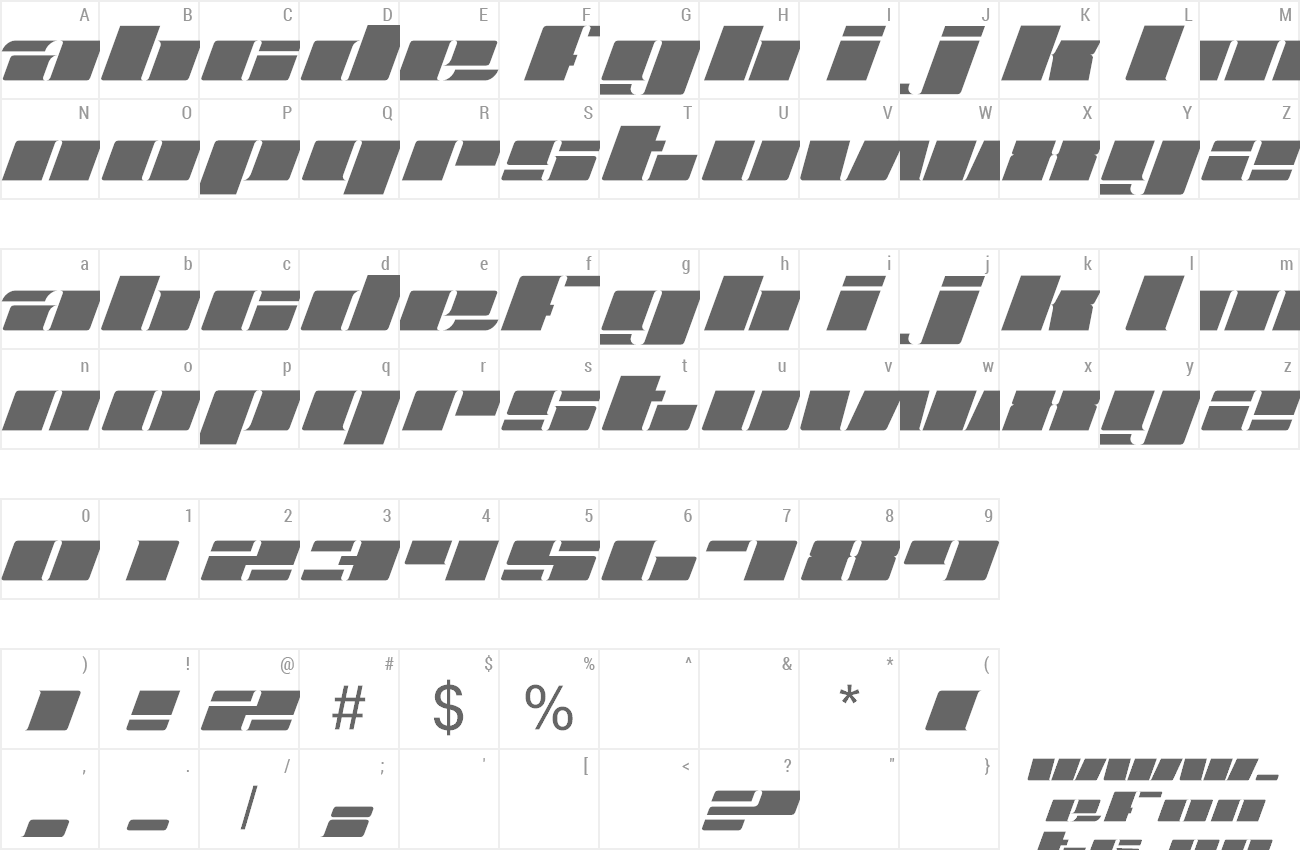 Font Fatt preview