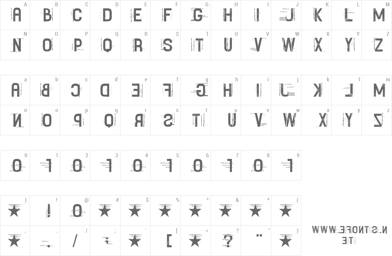 Font Fayettenam preview