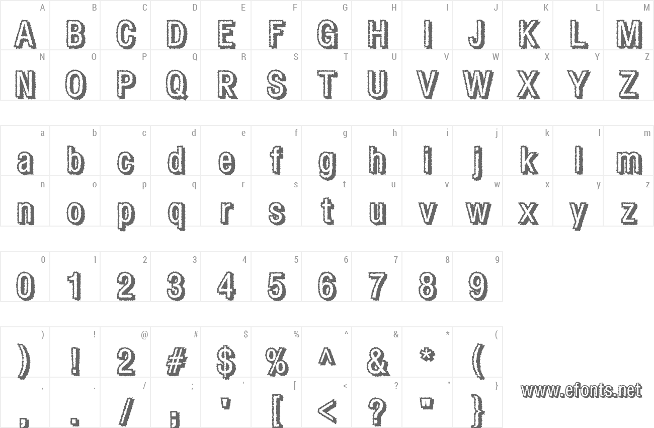 Font Fear preview