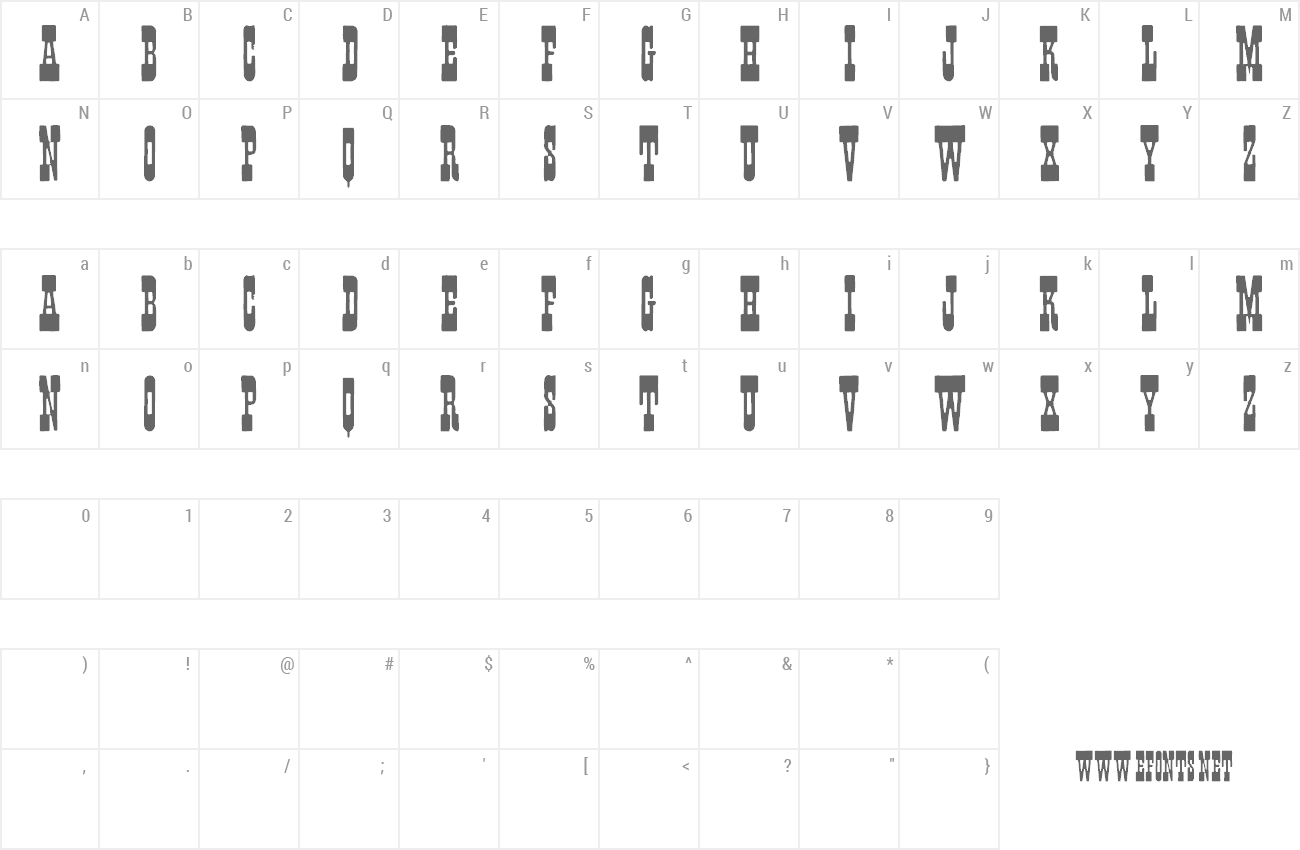 Font Fisticuffs preview