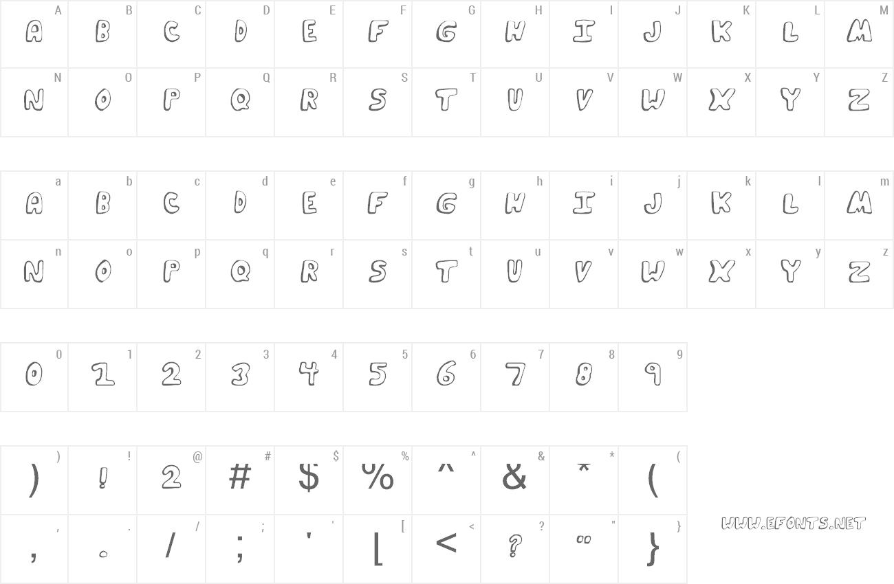 Font Funky Muskrat preview