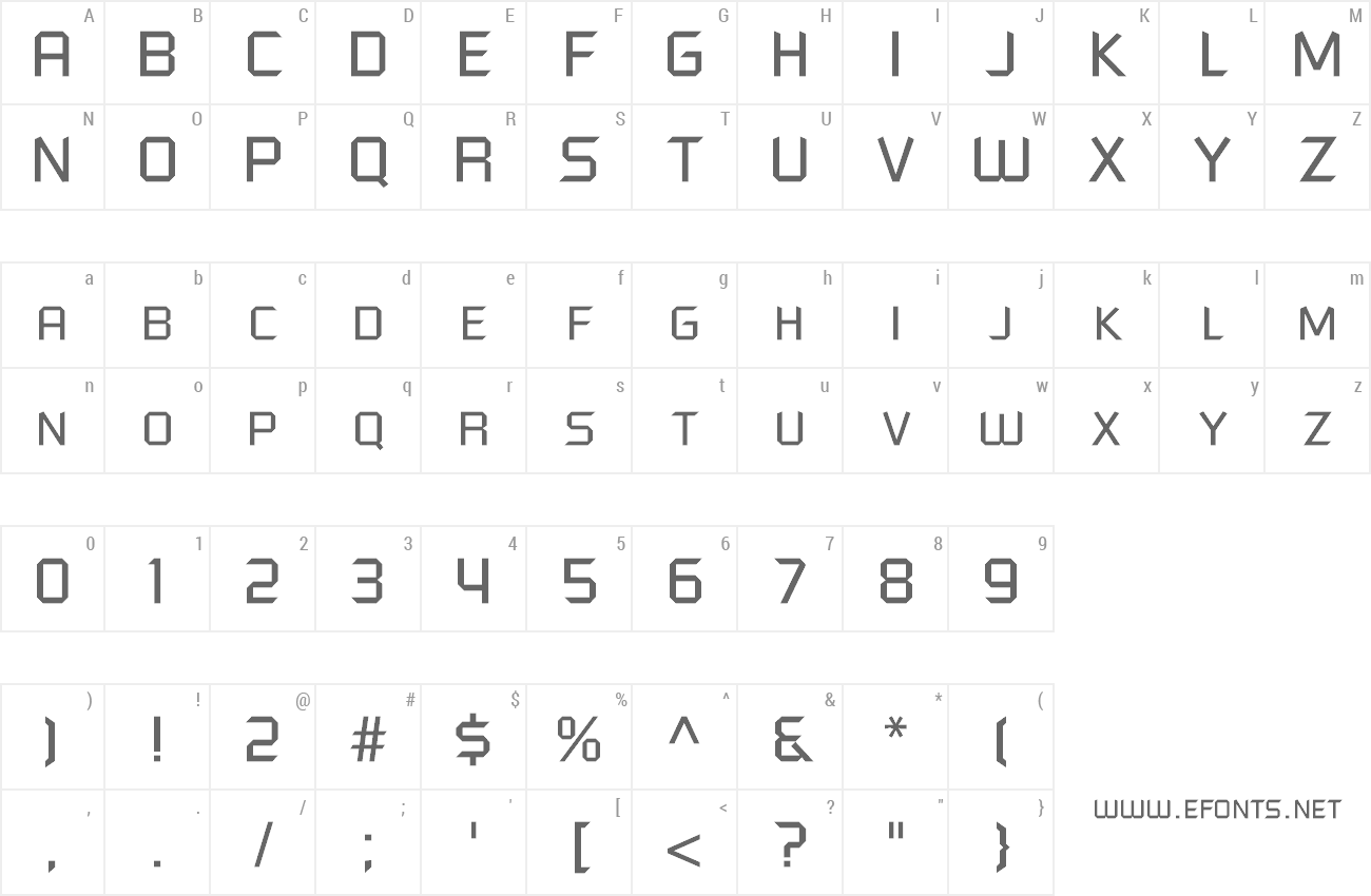 Font Futured preview