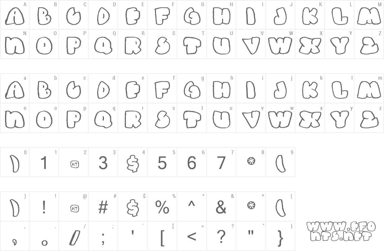 Font Gas Huffer Phat preview