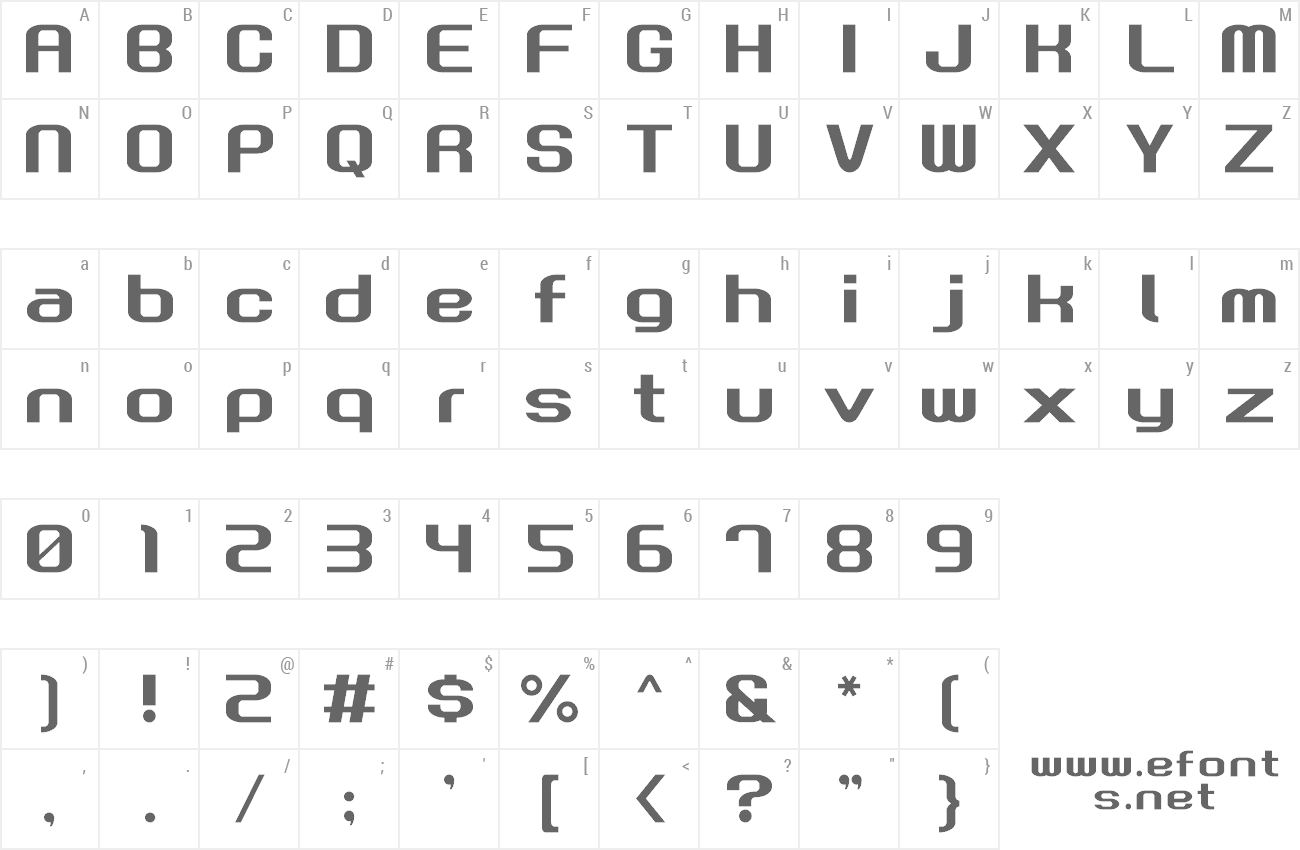 Font Gau Font Root preview