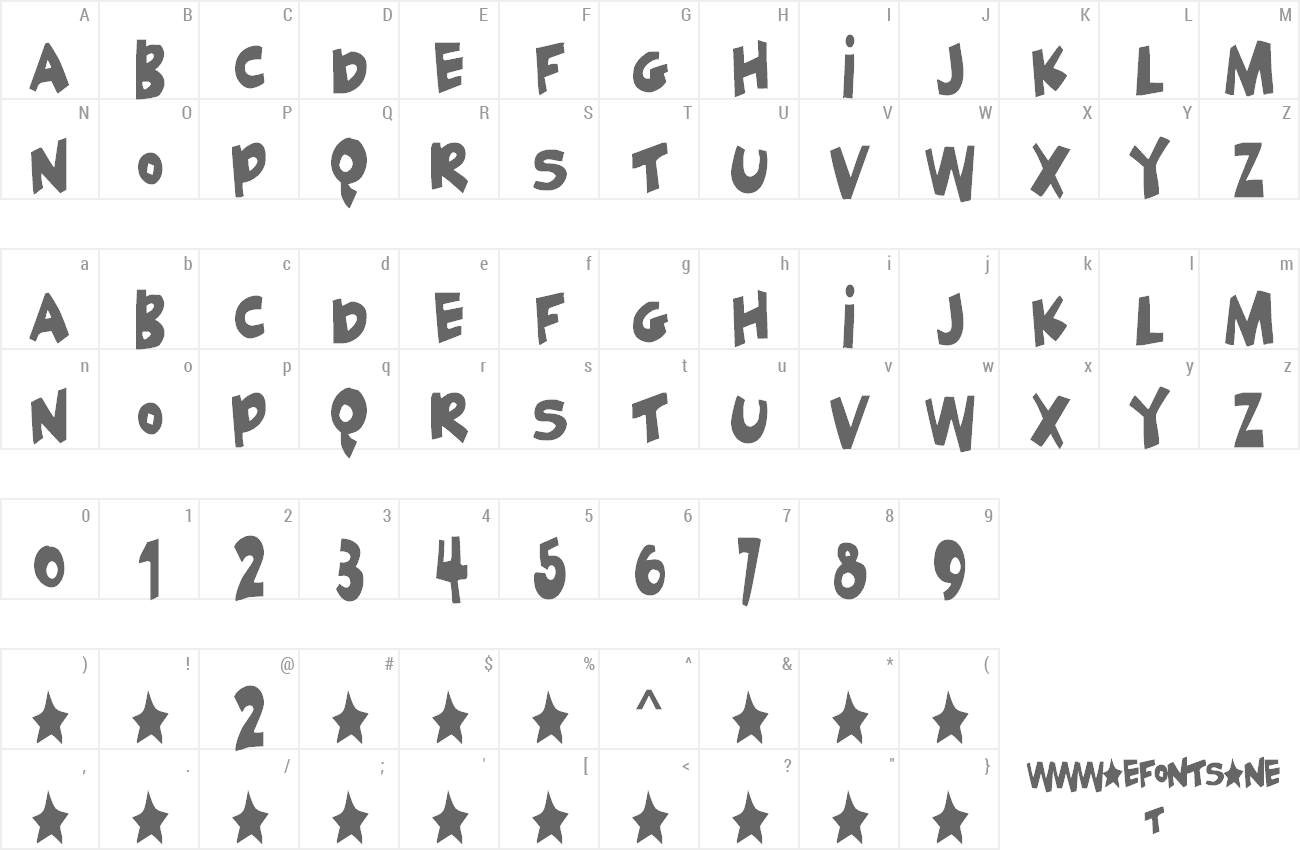 Font Geek a Byte preview