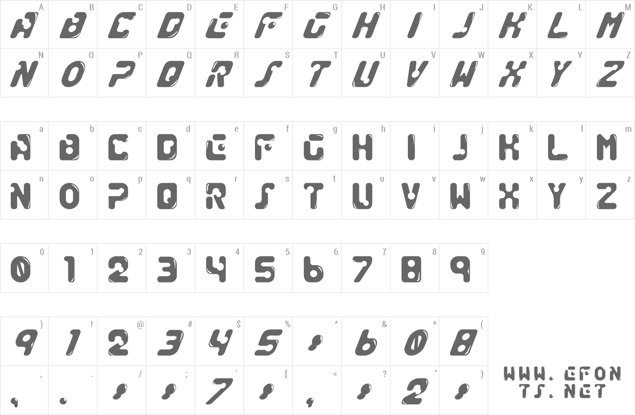 Font Genocide Rmx preview