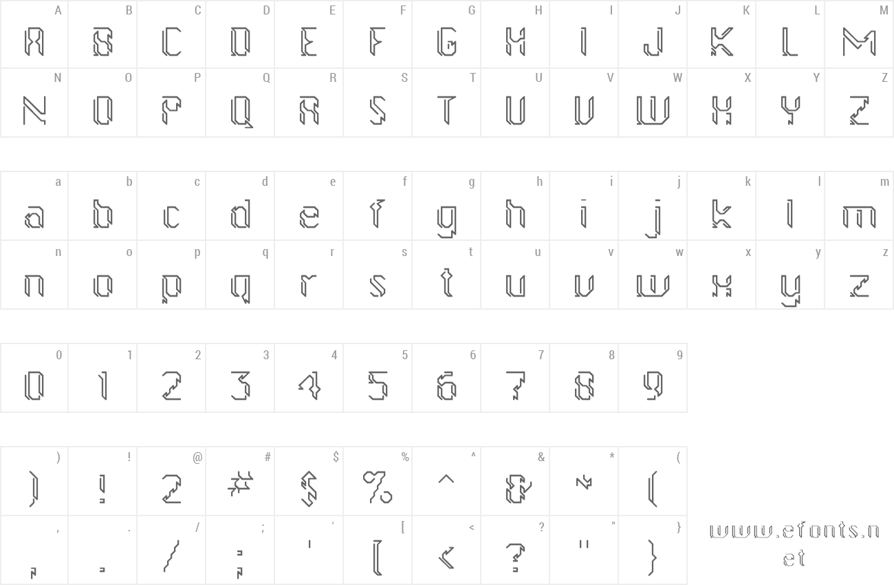 Font GollanBill preview