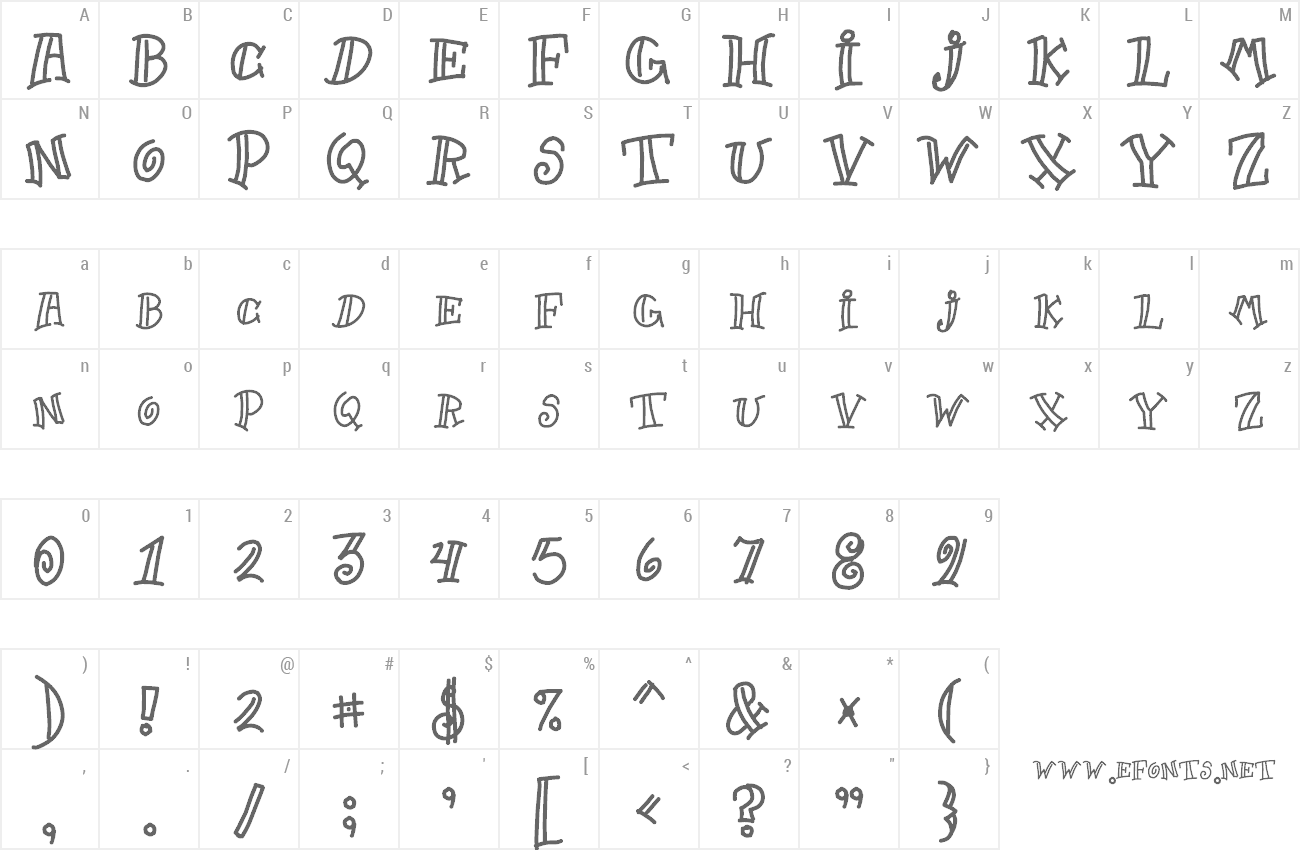 Font Goofball preview