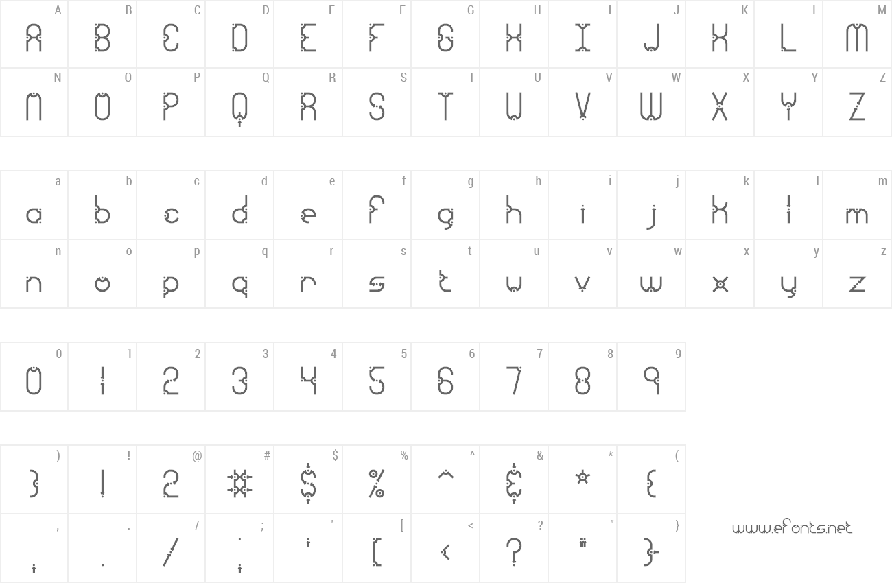 Font Granular preview