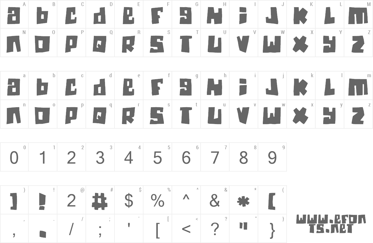 Font Guinea Pigs preview