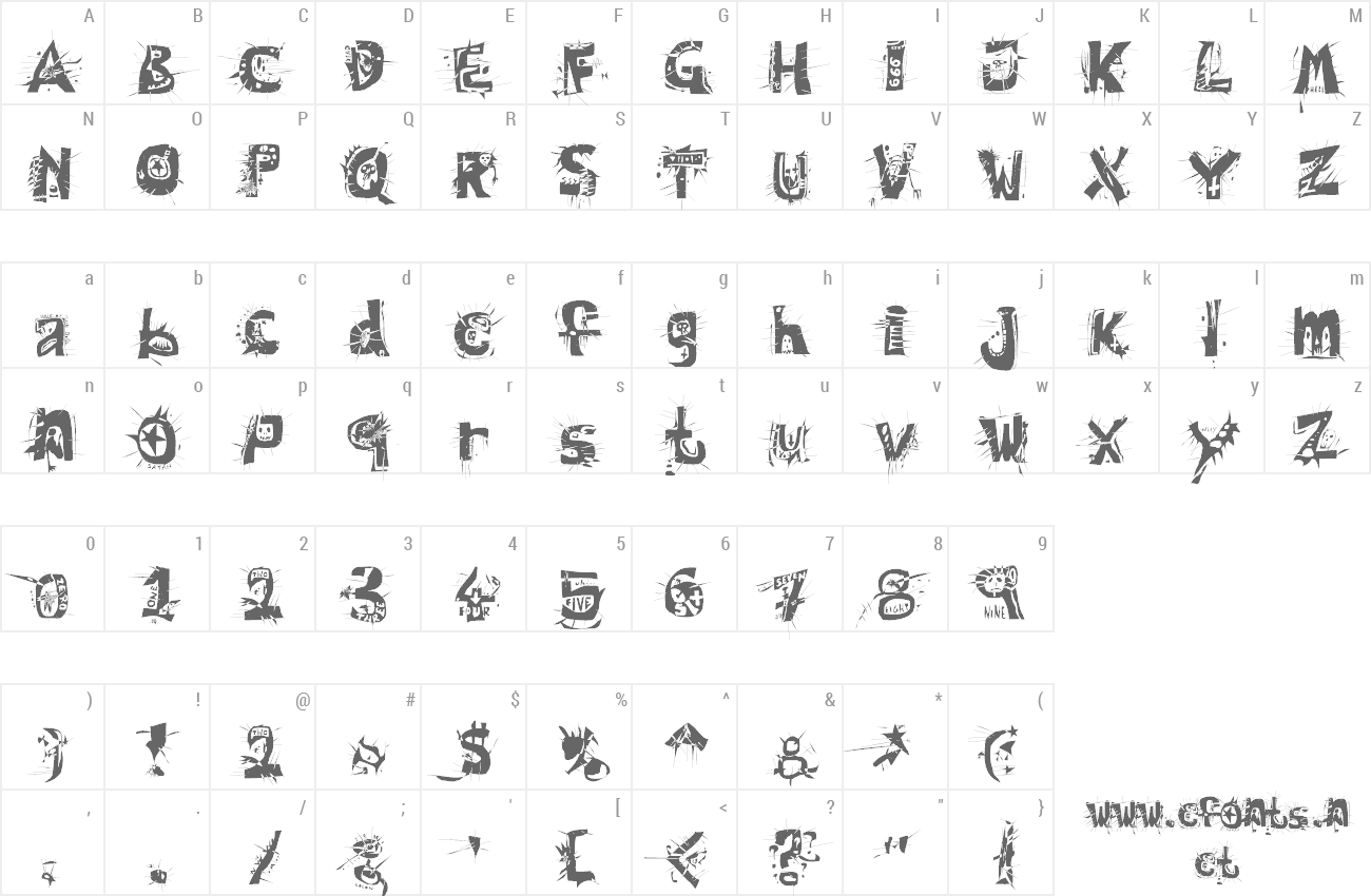 Font Hair of the Dog preview