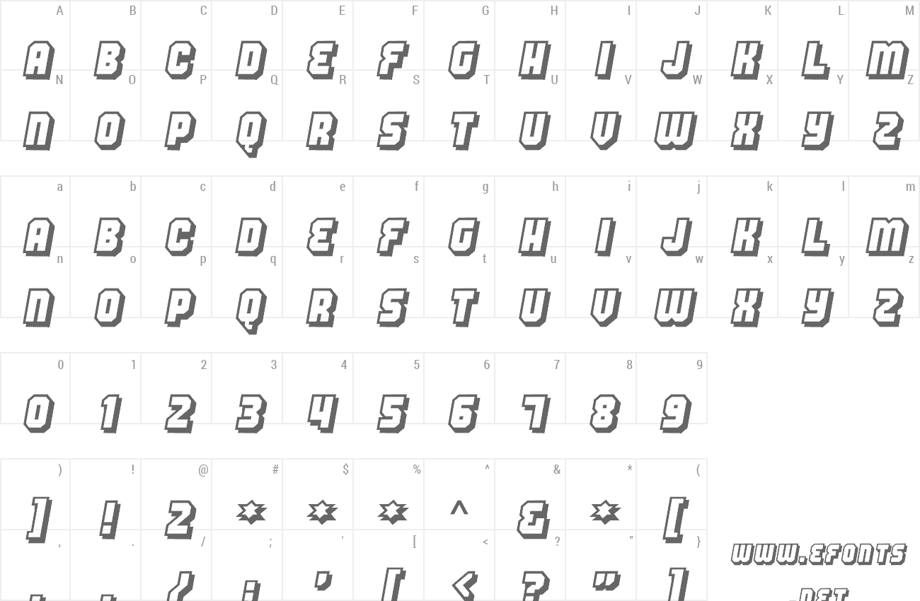 Font Hang the DJ preview