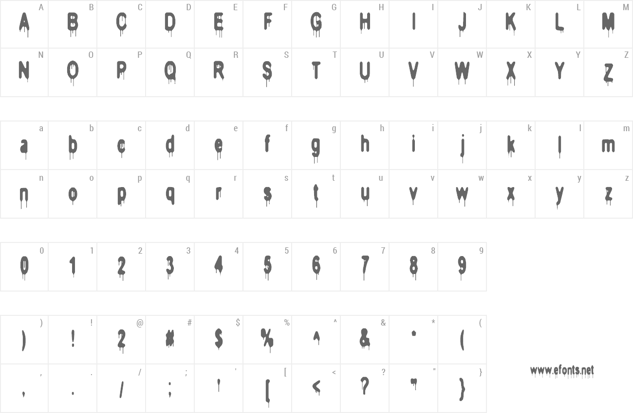 Font Head Injuries preview