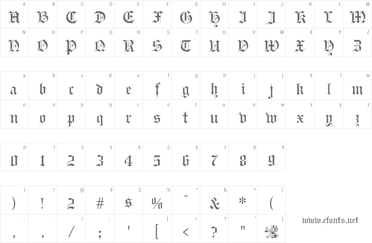 Font Headline Text preview