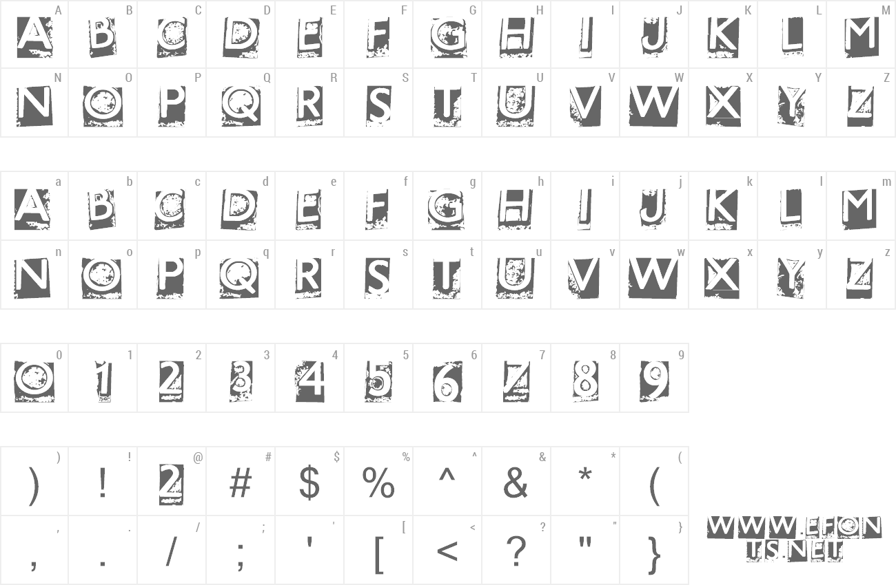 Font Hot Metal preview