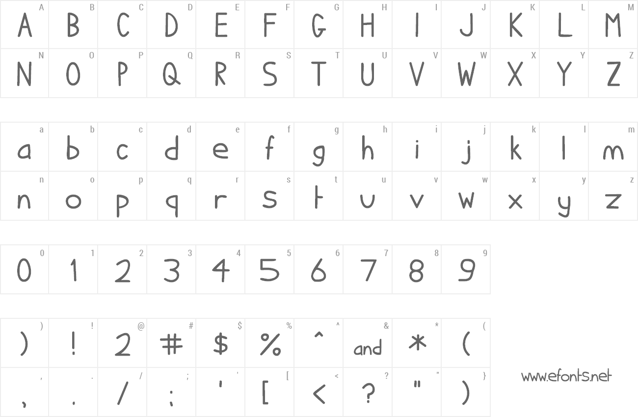 Font I hate Comic Sans preview