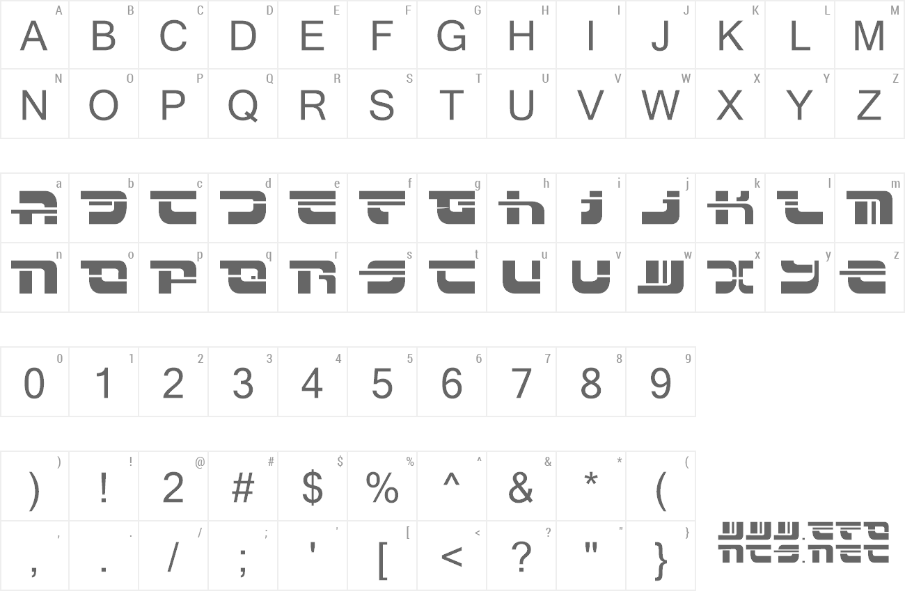 Font Insert preview