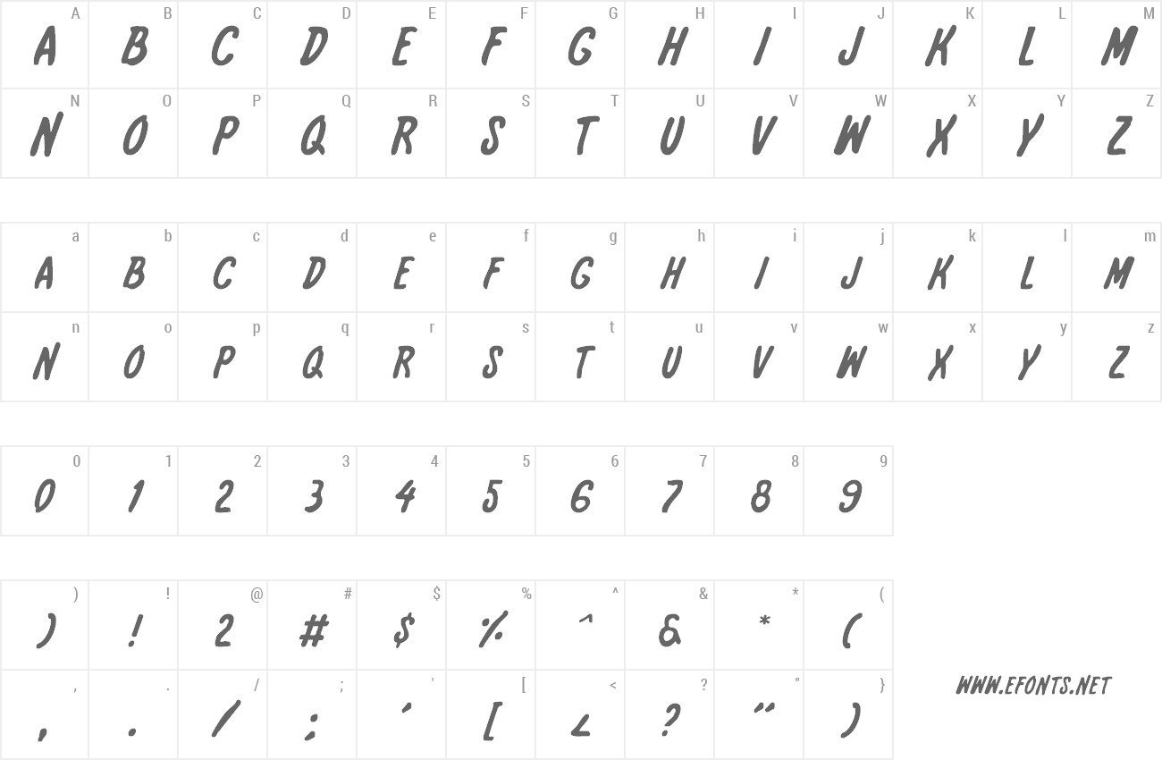 Font International Super Hero preview