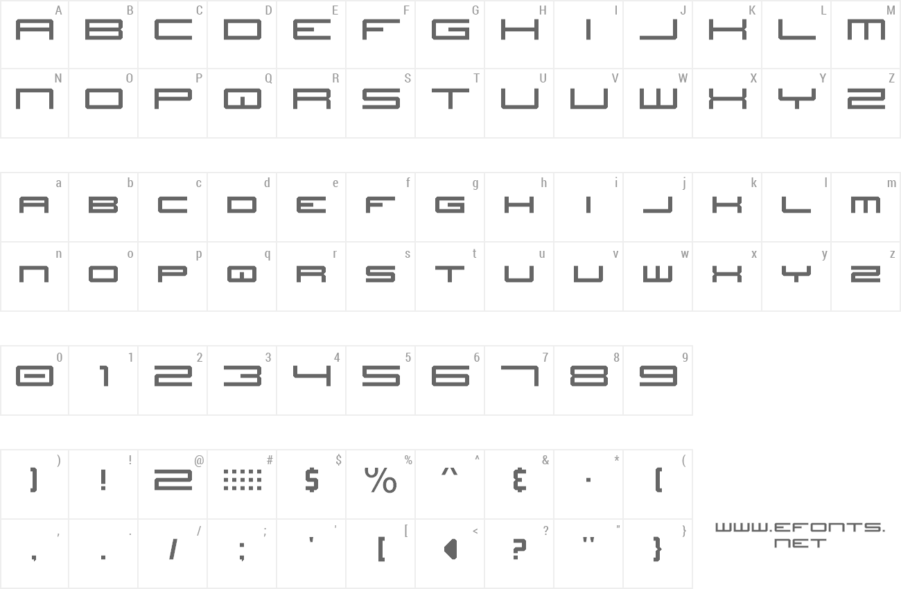 Font JH Titles preview