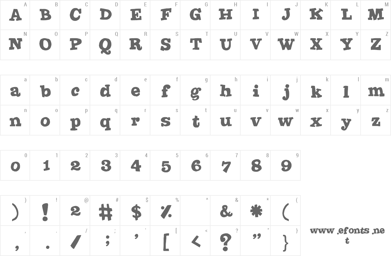 Font Joint by Pizzadude preview