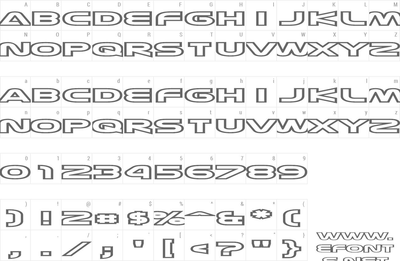 Font Joy Circuit preview