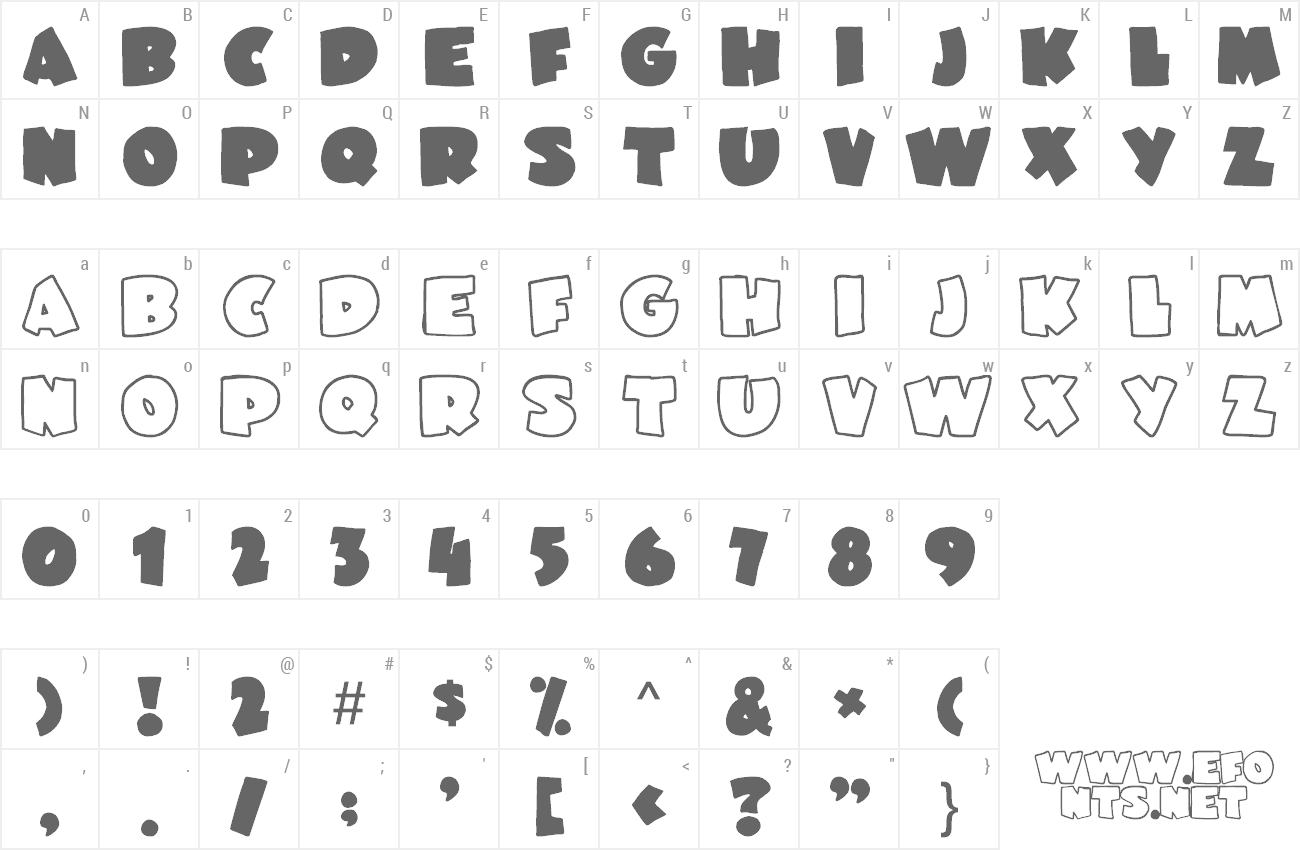 Font JuneBug preview