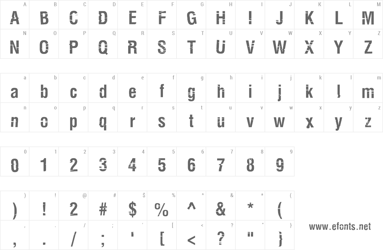 Font Keetano Katana preview