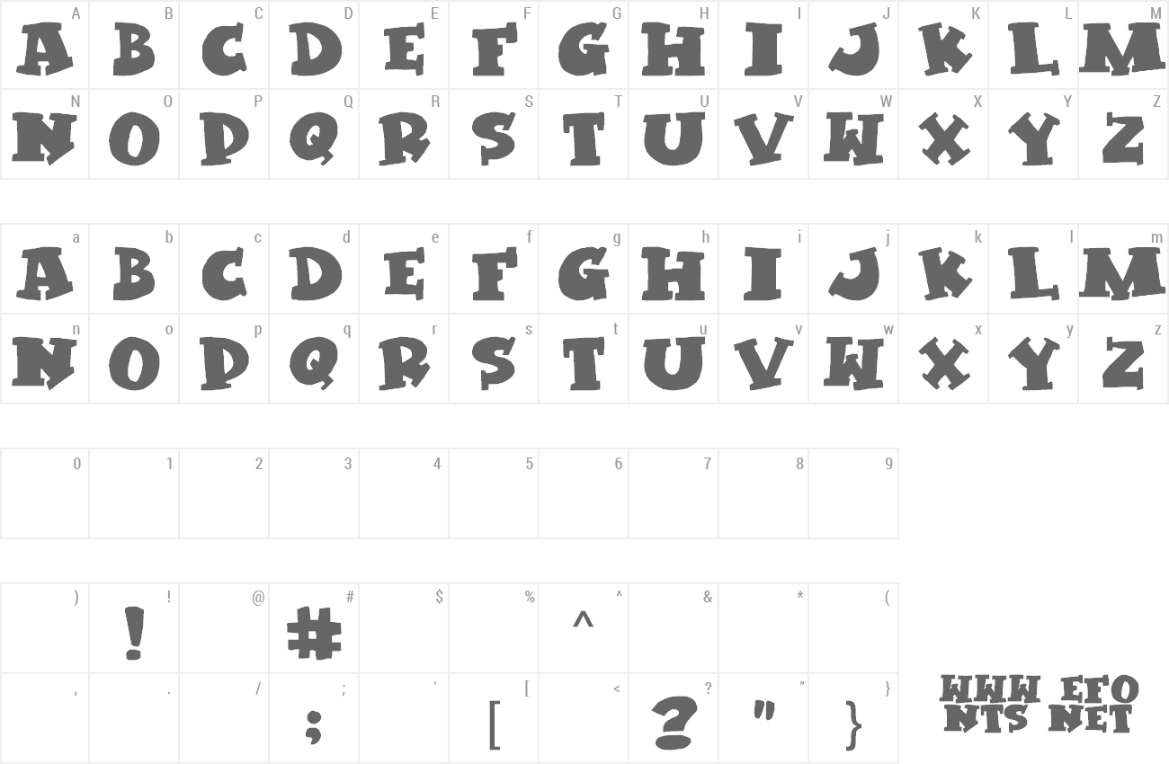 Font Kleptomaniac preview