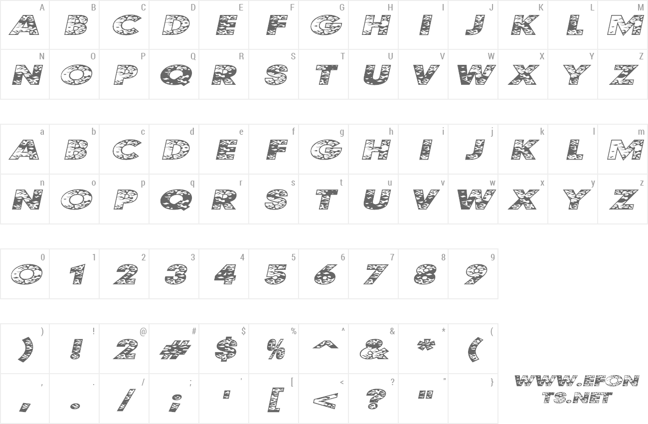 Font Kustom Kar preview