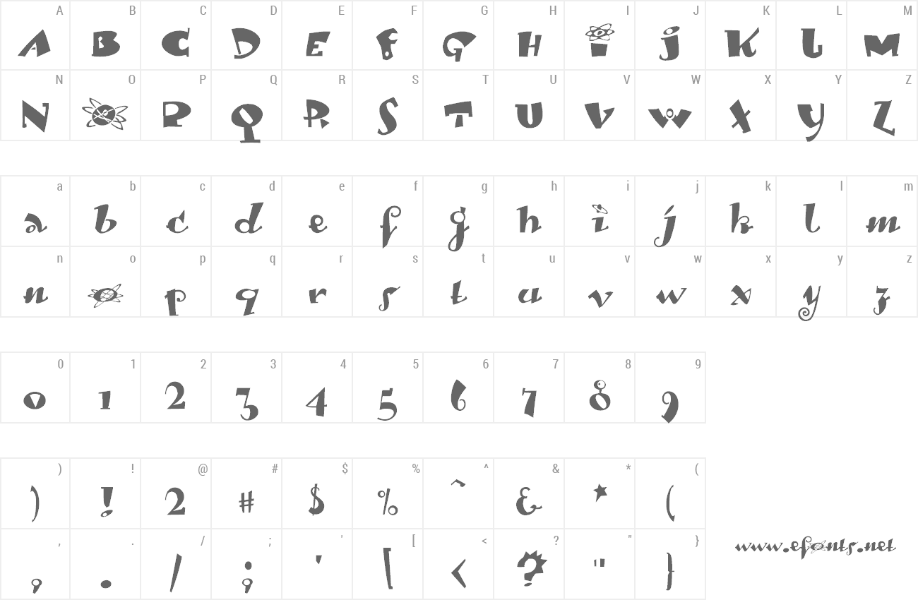 Font Lambada Dexter preview