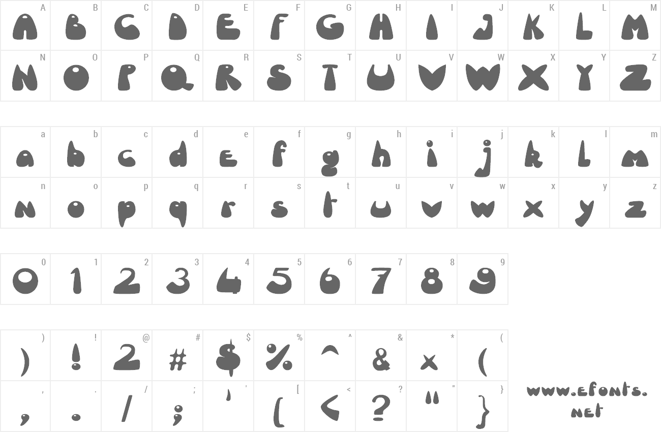 Font Le Canard Déchainé preview