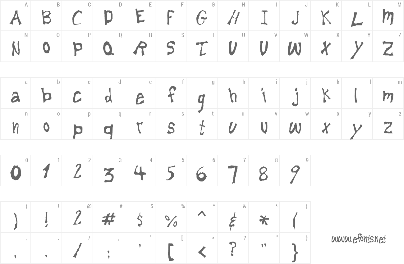 Font Lemonheads preview