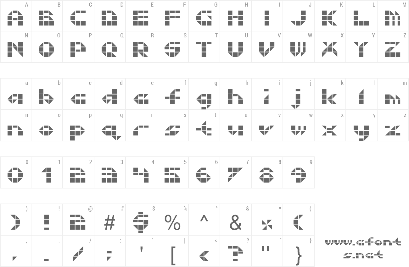 Font Litebrite 1975 preview
