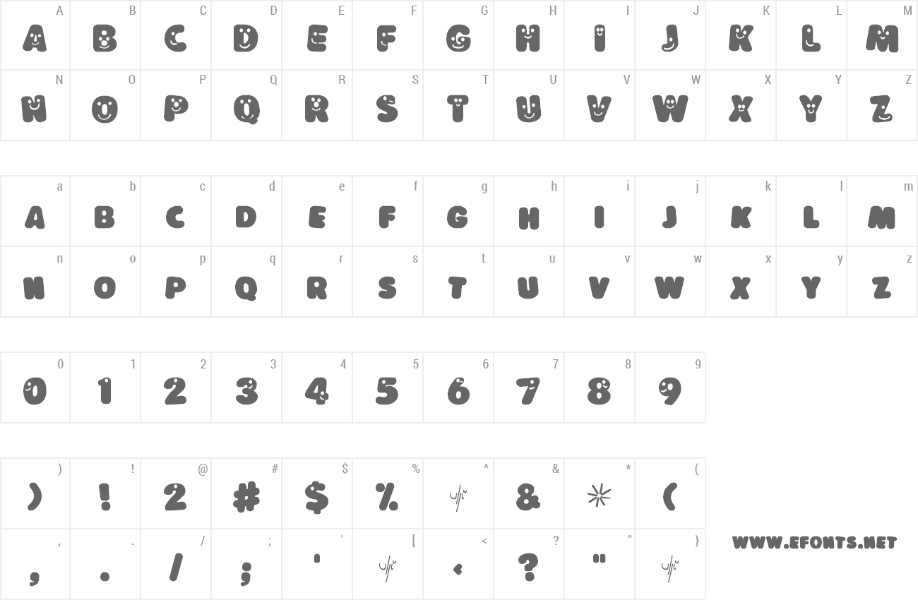Font Lokinder Schrift preview