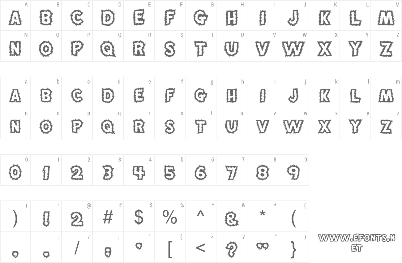 Font Mad Science preview