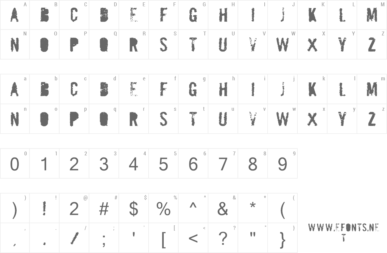 Font Mailbomb preview