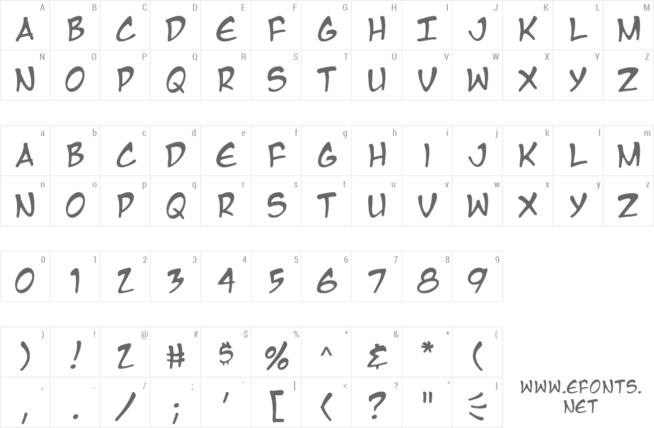 Font Manga Temple preview