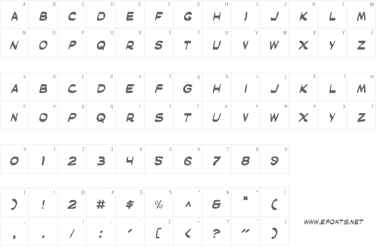 Font Masked Marvel preview